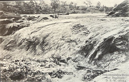 PC Nord-Süd 26.4. DSWA – Abkommendes Revier zur Regenzeit / GSWA – River in flood during rainy saison
