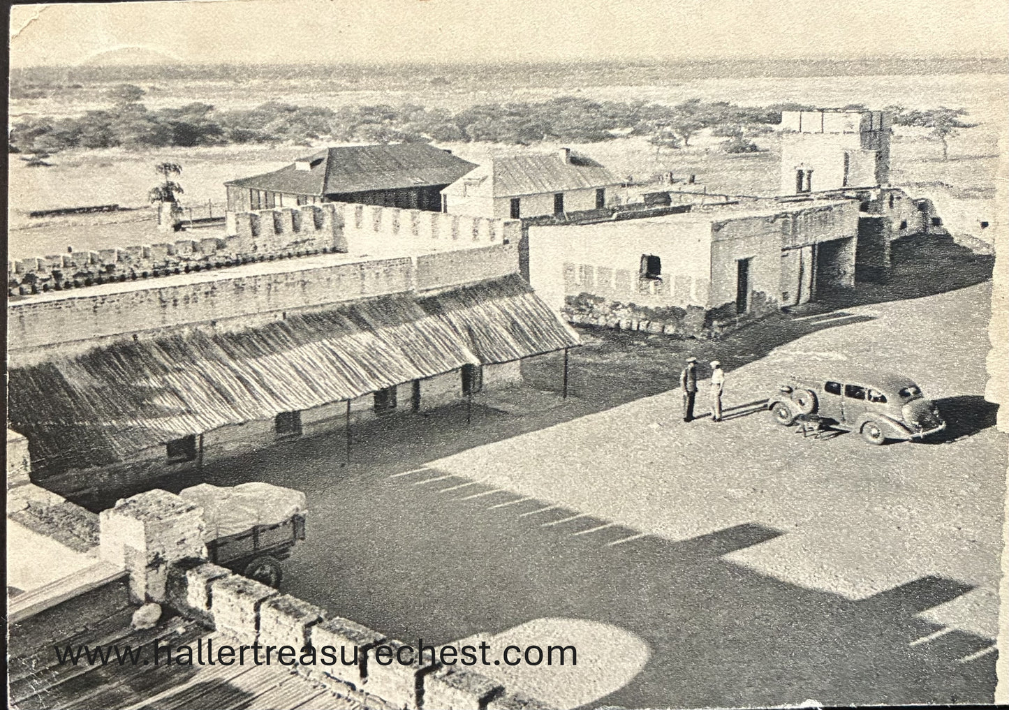 PC Nord-Süd 27.6. SWA - Fort Namatoni in der Etoschapfanne / SWA - Fort Namatoni in Etosha pan