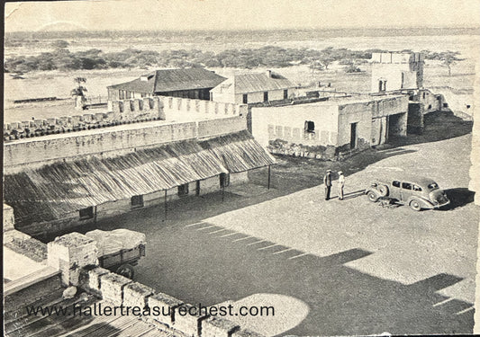 PC Nord-Süd 27.6. SWA - Fort Namatoni in der Etoschapfanne / SWA - Fort Namatoni in Etosha pan