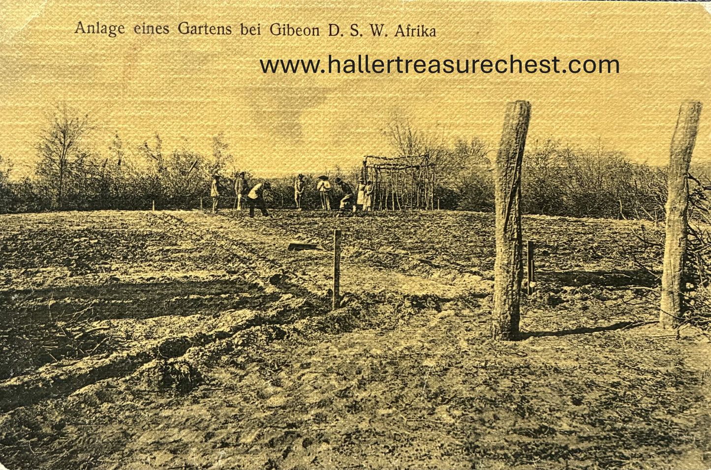 PC Nord-Süd 4.5. DSWA - Anlage eines Gartens bei Gibeon /  GSWA - Garden at Gibeon