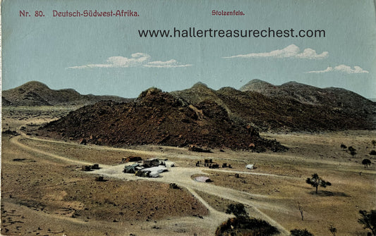 PC Nord-Süd 5.4. DSWA Stolzenfels, J.C.Hubrich Sammlung, Nr. 80 / GSWA Stolzen-rock, J.C.Hubrich collection, nr 80