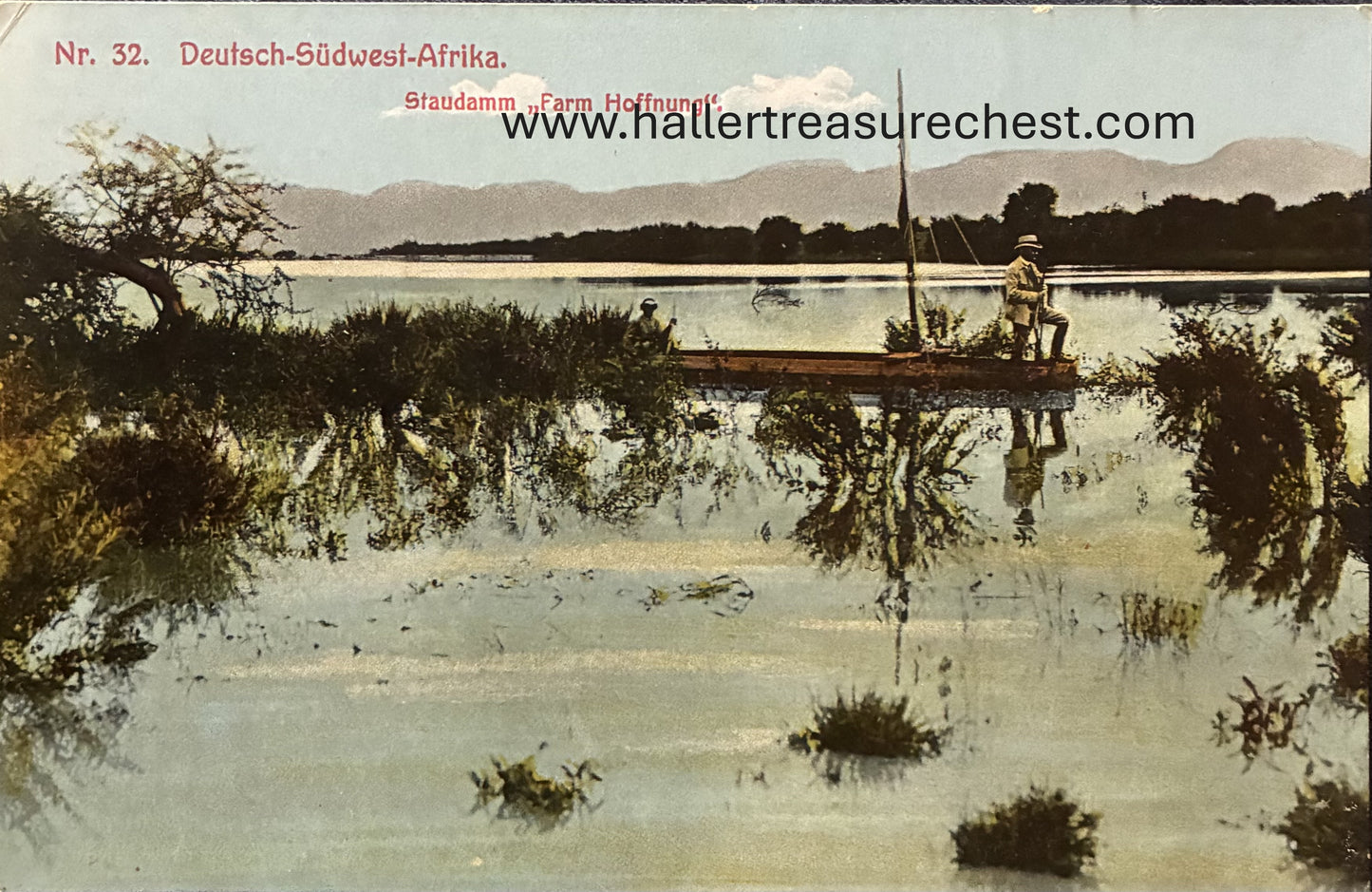 PC Nord-Süd 8.5. DSWA - Staudamm ''Farm Hoffnung'' - GSWA - dam on Farm 'Hope'