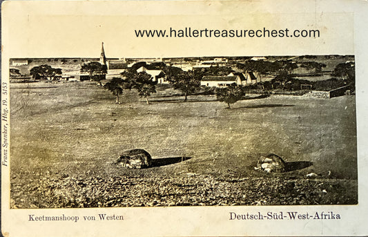 PC Nord-Süd 9.7. DSWA - Westen Anblick auf Keetmanshoop / GSWA - western view of Keetmanshoop