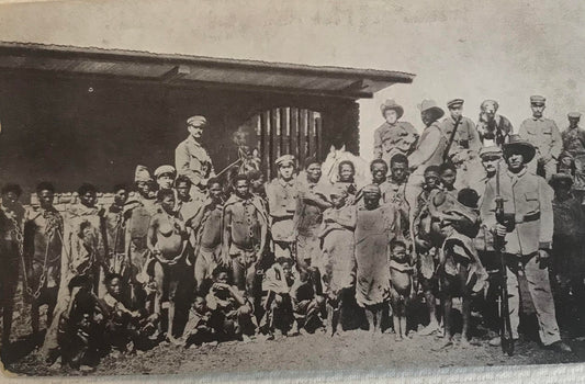 PC STR 8.5- DSWA Schutztruppe - Kriegsgefangende in Ketten / DSWA Schutztruppe - Prisoners of war in chains