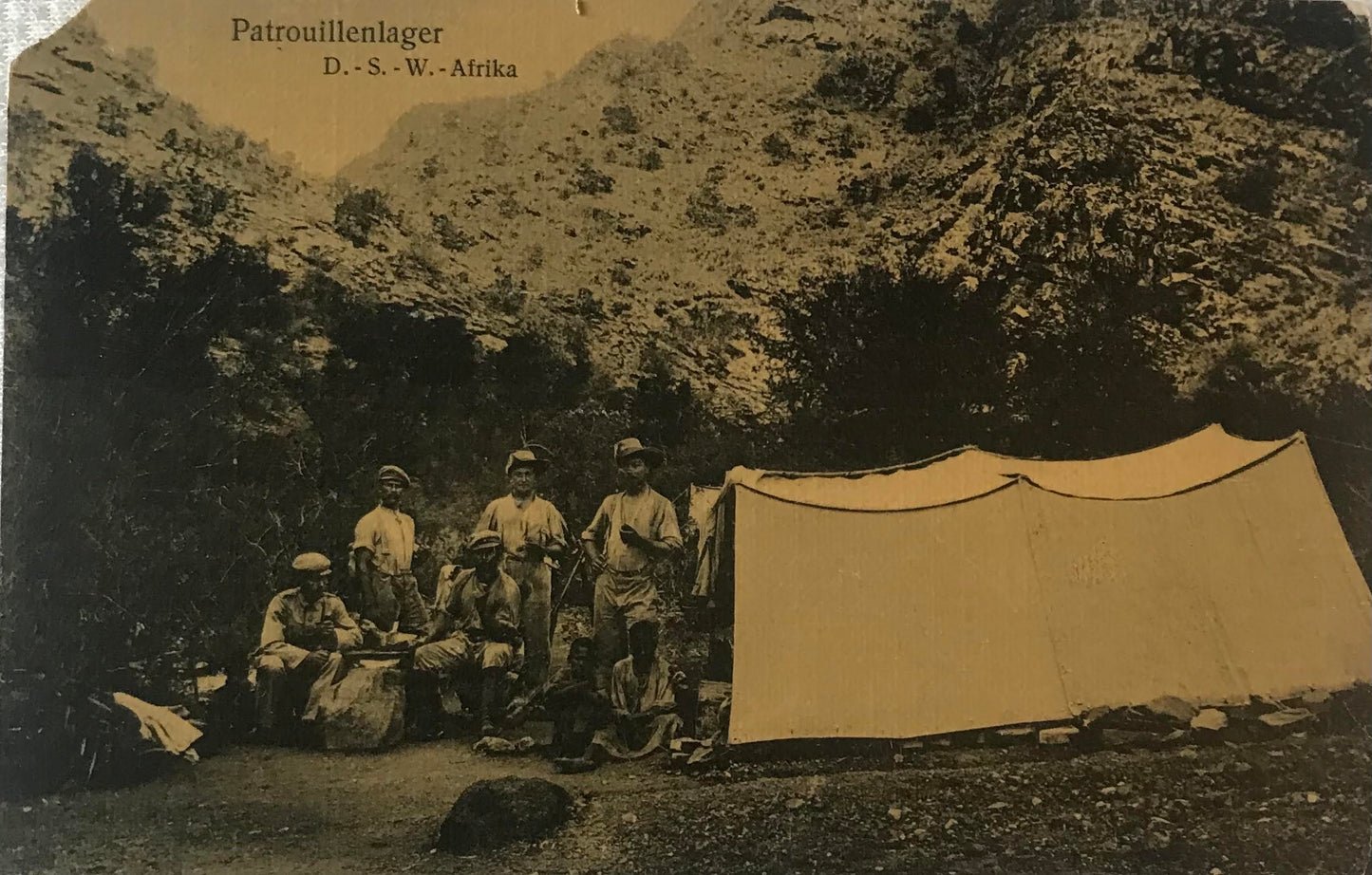 PC STR 9.5. DSWA Schutztruppe - Patroillenlager /   GSWA Schutztruppe - Patrol Camp /