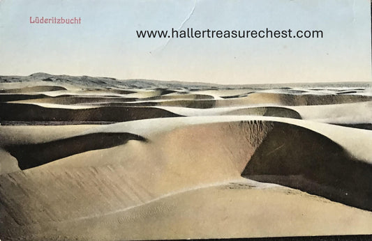 PC SWK-LUD 15.5. DSWA Postkarte - Dünen bei Lüderitzbucht /  GSWA postcard - dunes at Luderitz Bay