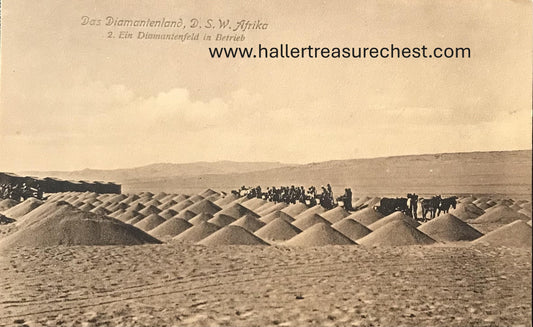PC SWK-LUD 17.4. DSWA Postkarte - Diamantenland bei Kolmanskop  GSWA postcard – land of Diamonds near Kolmanskop