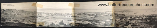 PC SWK-LUD 4.1. DSWA Postkarten-Panorama Lüderitzbucht / GSWA postcard - panorama of Luderitz Bay
