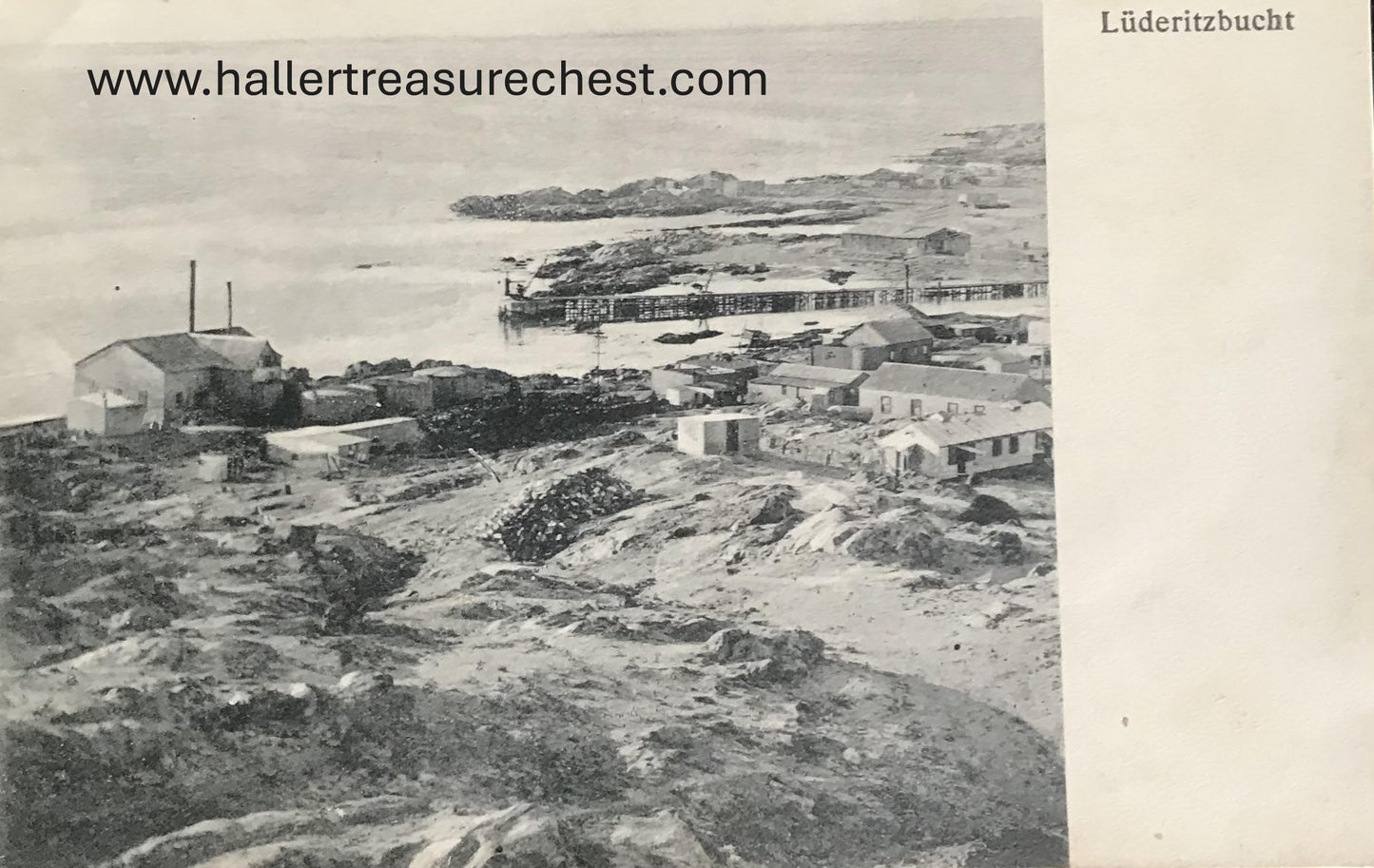 PC SWK-LUD 4.5 DSWA Postkarte - Lüderitzbucht / GSWA postcard - Luderitz Bay