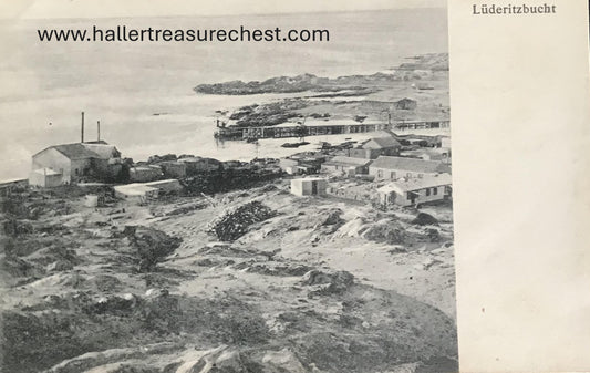 PC SWK-LUD 4.5 DSWA Postkarte - Lüderitzbucht / GSWA postcard - Luderitz Bay