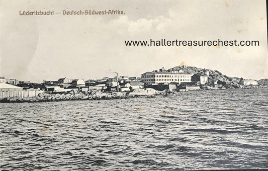 PC SWK-LUD 4.6. DSWA Postkarte  - Lüderitzbucht / GSWA postcard Luderitz Bay
