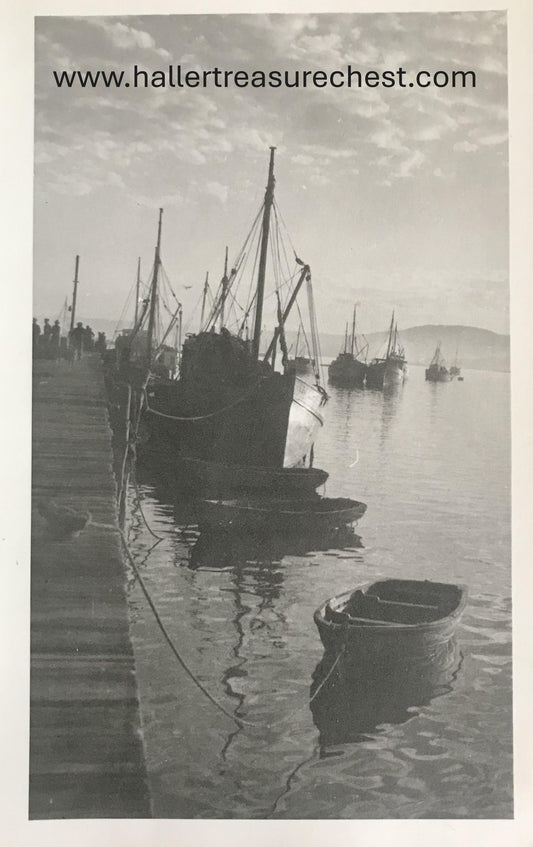 PC SWK-LUD 6.1. DSWA Postkarte, im Hafen, Lüdertitzbucht / GSWA postcard, at the harbour, Luderitz Bay,