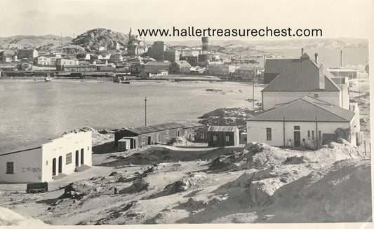 PC SWK-LUD 6.3. DSWA Postkarte, im Hafen, Lüdertitzbucht / GSWA postcard, at the harbour, Luderitz Bay