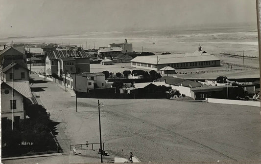 PC SWK 10.5. SWA Postkarte - Blick auf Südseite von Swakopmund 1940's / SWA postcard - View on southern Swakopmund