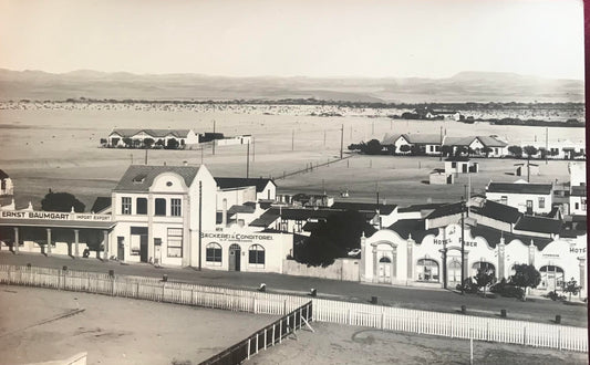 PC SWK 3.2. DSWA Postkarte - Swakopmund Südansicht / DSWA Postcard - Swakopmund South View - 1910