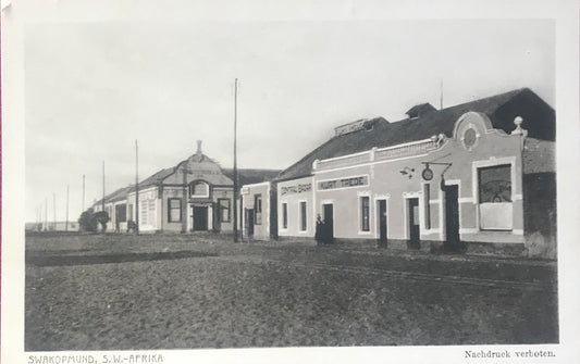 PC SWK 6.5.DSWA Postkarte - DSWA Postkarte - Kurt Trede, Swakopmund, 1924 / GSWA postcard - Kurt Trede, Swakopmund, 1924