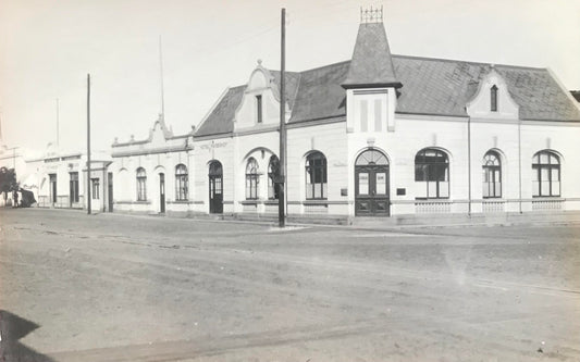 PC SWK 7.6 DSWA Postkarte - Hotel Kaiserhof, Kaiserstrasse, Swakopmund / GSWA Postcard - Hotel Kaiserhof, Kaiserstrasse, Swakopmund