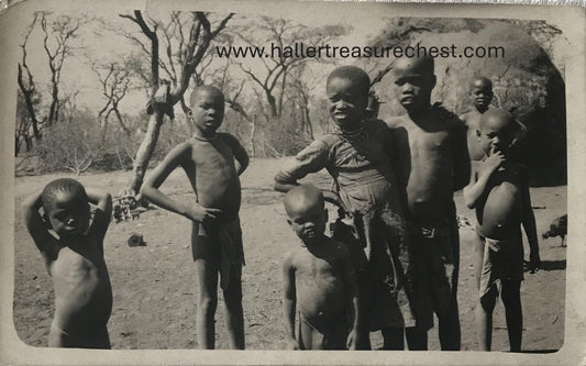 PC Tribes 14.7. DSWA Postkarte - Owambokinder / GSWA post card -  Owambo children