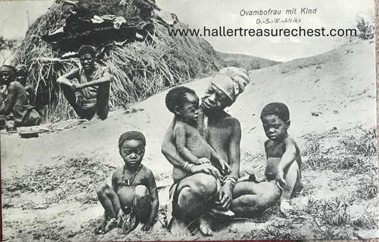 PC Tribes 9.1. DSWA Postkarte - Owambofrau mit Kind /  GSWA postcard - Owambo woman with child