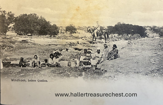 PC A015.5 - DSWA Postkarte - Heisse Quellen, Windhoek / GSWA - post car, hotsprings, Windhoek