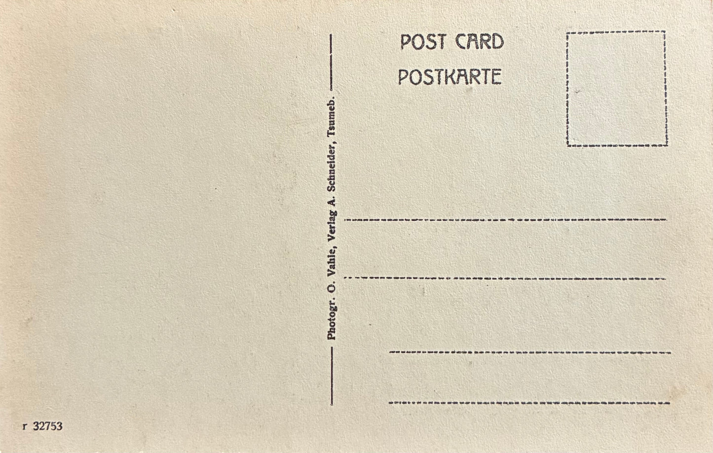 PC Nord-Süd 20.8. DSWA - Blick auf Tsumeb / GSWA - View on Tsumeb