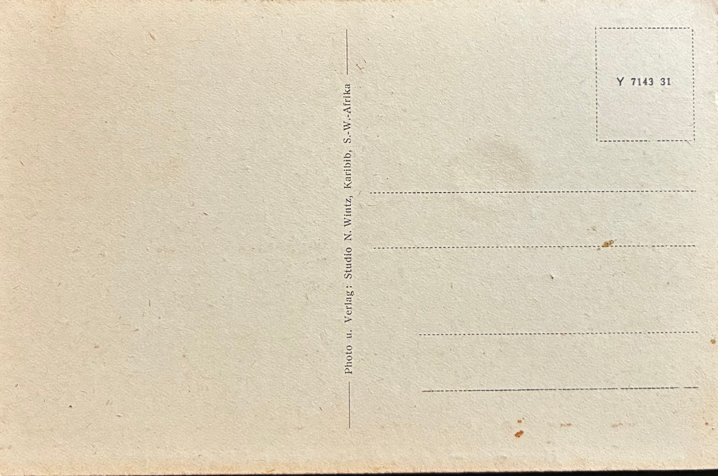 PC Nord-Süd 21.2. DSWA - Hauptstrasse, Grootfontein / GSWA - Hauptstrasse, Grootfontein