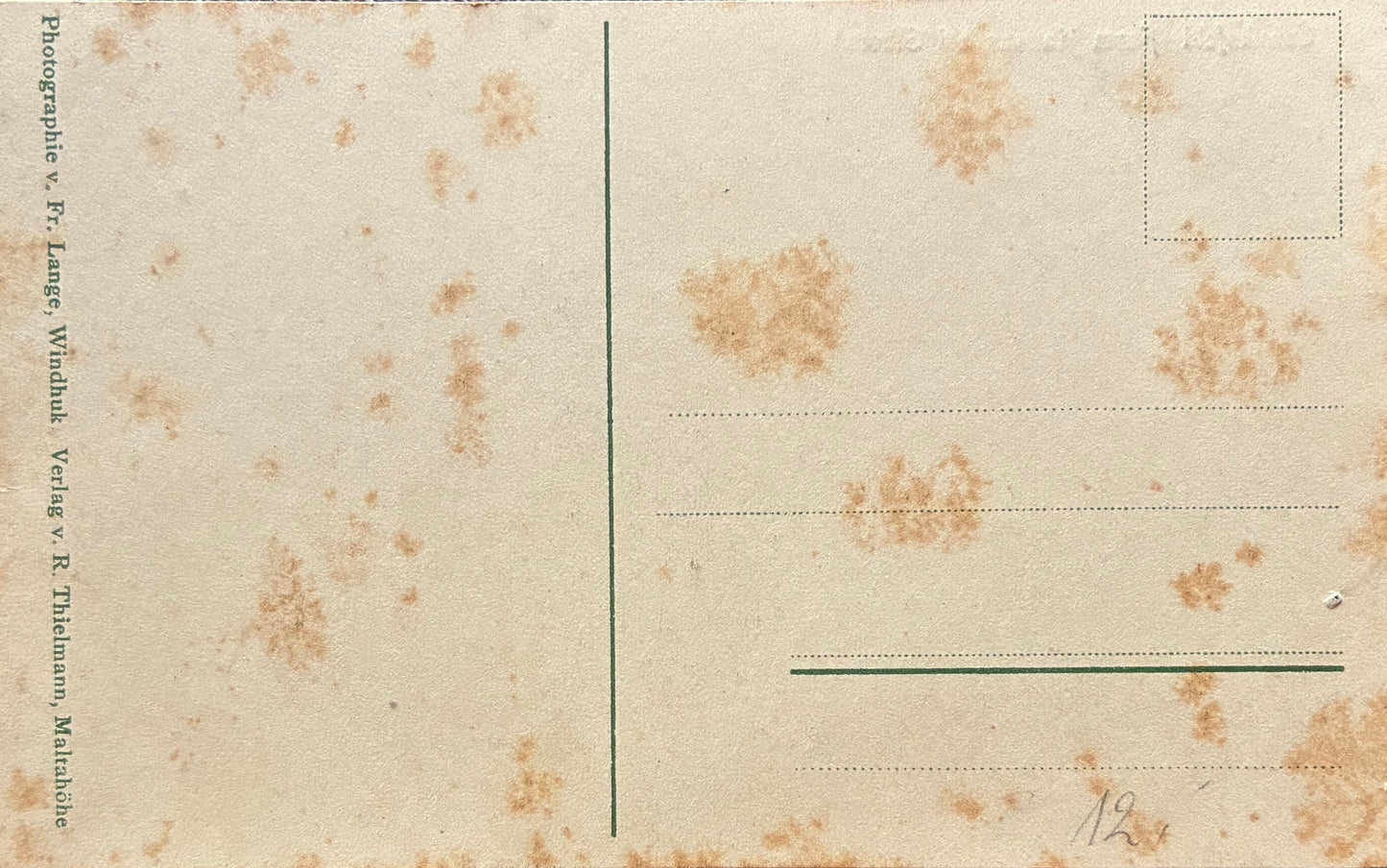 PC Nord-Süd 4.8. DSWA Tabaksfeld bei Gibeon /  GSWA Tabacco field at Gibeon