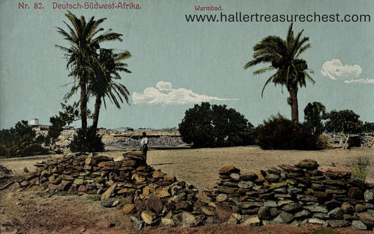 PC Nord-Süd 6.6. DSWA - Warmbad - Hubrich Sammlung / GSWA - Warmbad