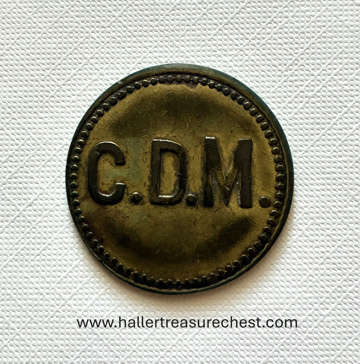 Token 10 - SWA - South West Africa – C.D.M. 2/6 Company Token, Lüderitz, c. 1920–1930