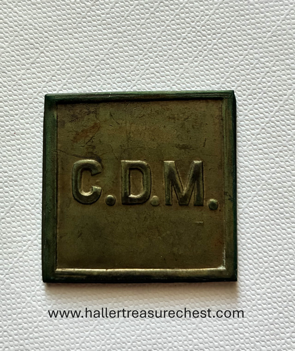 Token 8 - SWA - South West Africa – 1 Shilling C.D.M. Company Token, c. 1920–1930