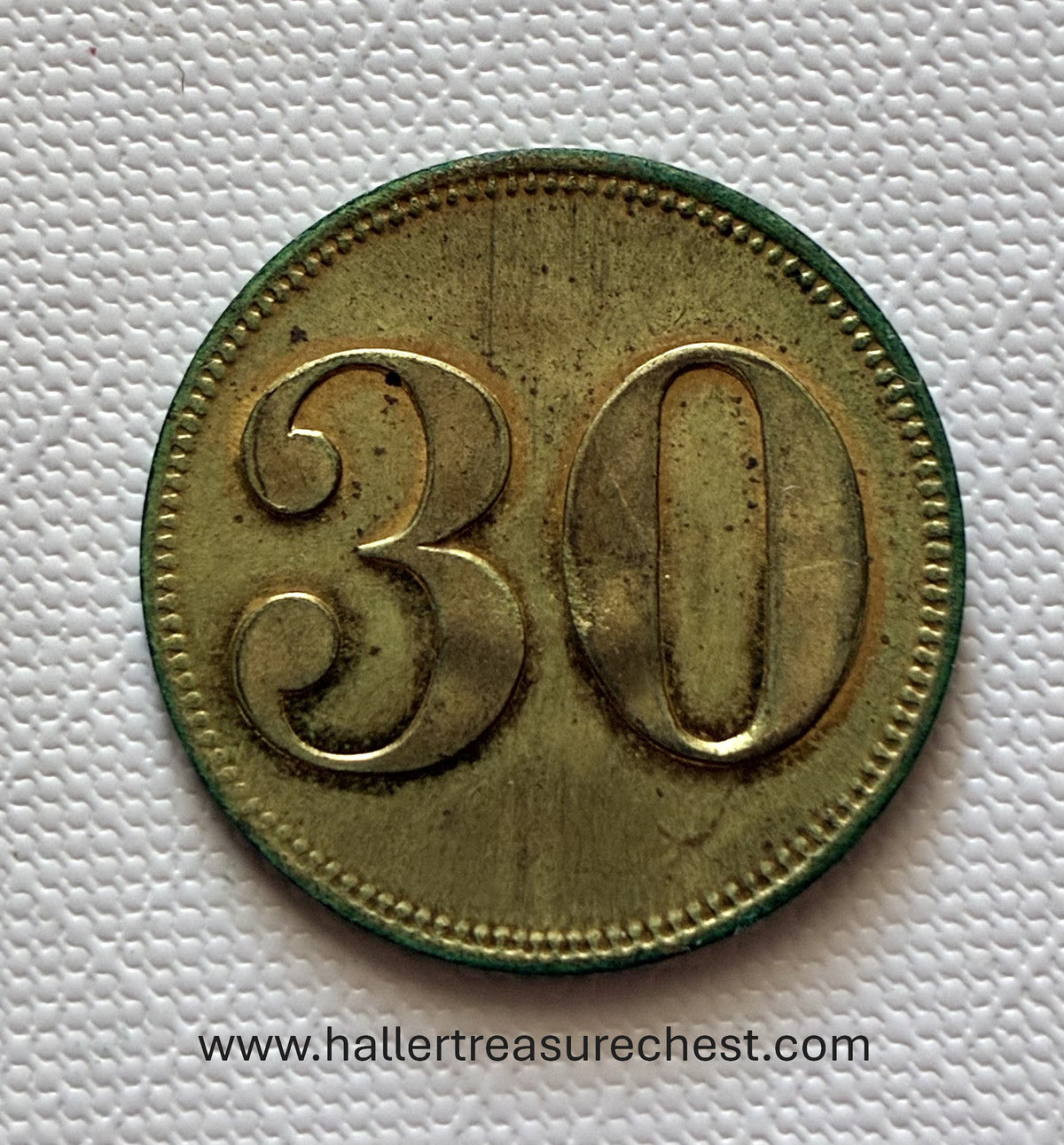 Token 12 – DER KAISERHOF PORTA – Hotel Kaiserhof, Porta Westfalica, Germany, c. 1891–1914