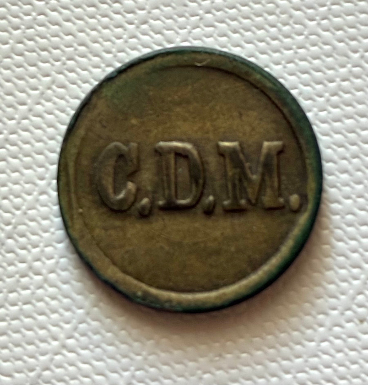 Token 21 – South-West Africa – C.D.M. – 3 Pounds Token, c. 1920s–1940s