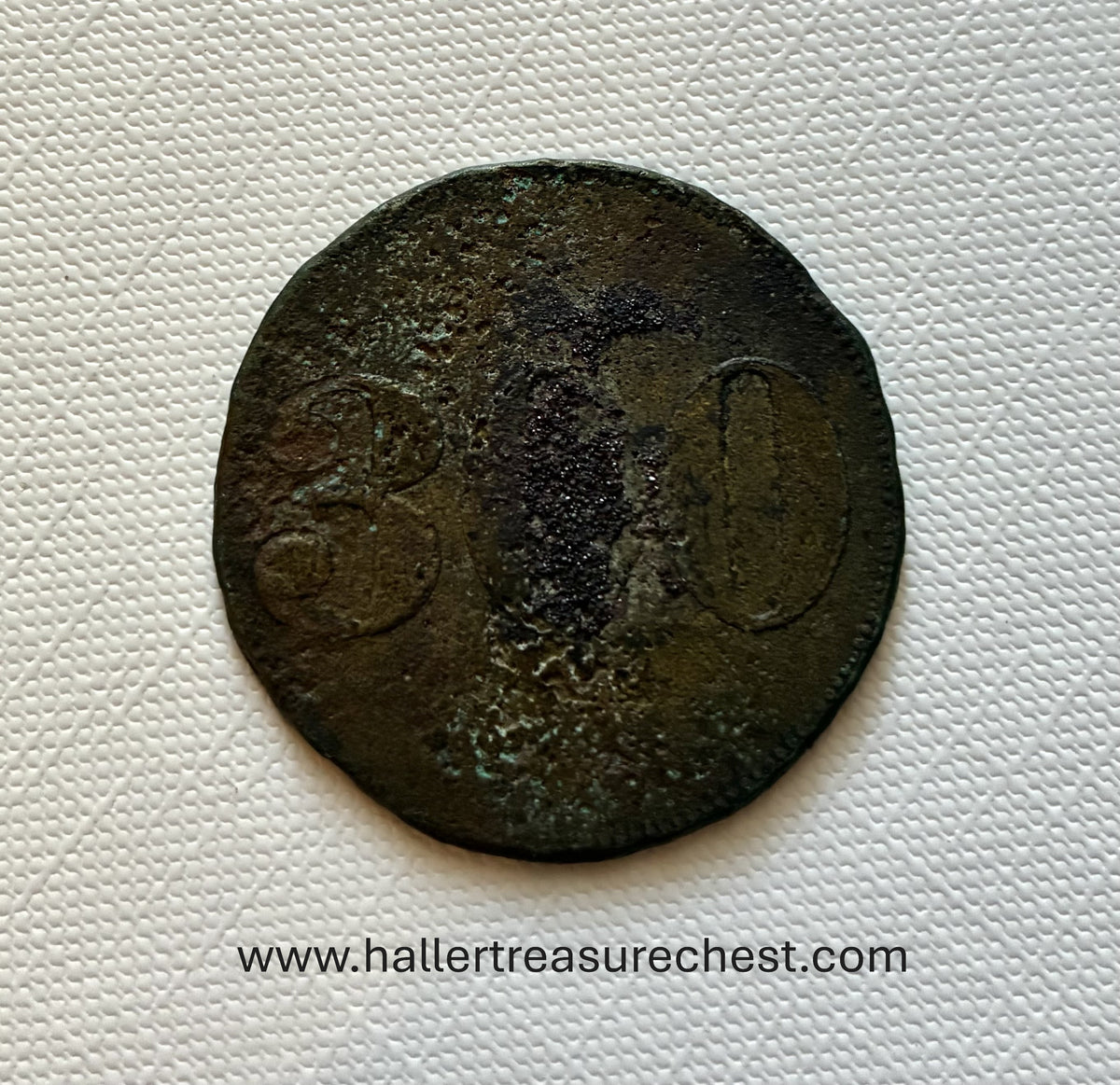 Token 4 - DSWA - German South West Africa – 300 Pfennig Werth-Marke of the Hafen Hotel, Swakopmund, c. 1900–1915