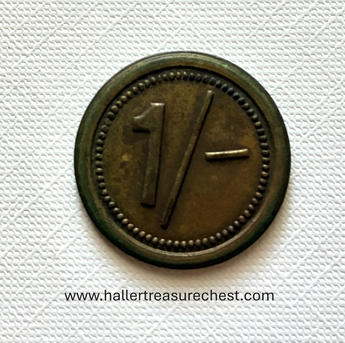 Token 9 - SWA - South West Africa – 2 Shillings C.D.M. Company Token, c. 1920–1930